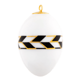 Osterei, "Royal Mäander", H 4,5 cm  | Meissen Zweigschmuck Osterei Kollektion