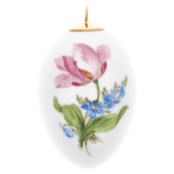 Osterei, Tulpe, H 4,5 cm | Meissen Zweigschmuck Osterei Kollektion