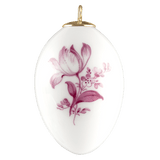 Osterei, Tulpe, purpur, H 4,5 cm | Meissen Zweigschmuck Osterei Kollektion