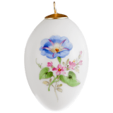 Osterei Vintage Blume Bandwinde H 4,5 cm | Meissen Zweigschmuck Osterei Kollektion