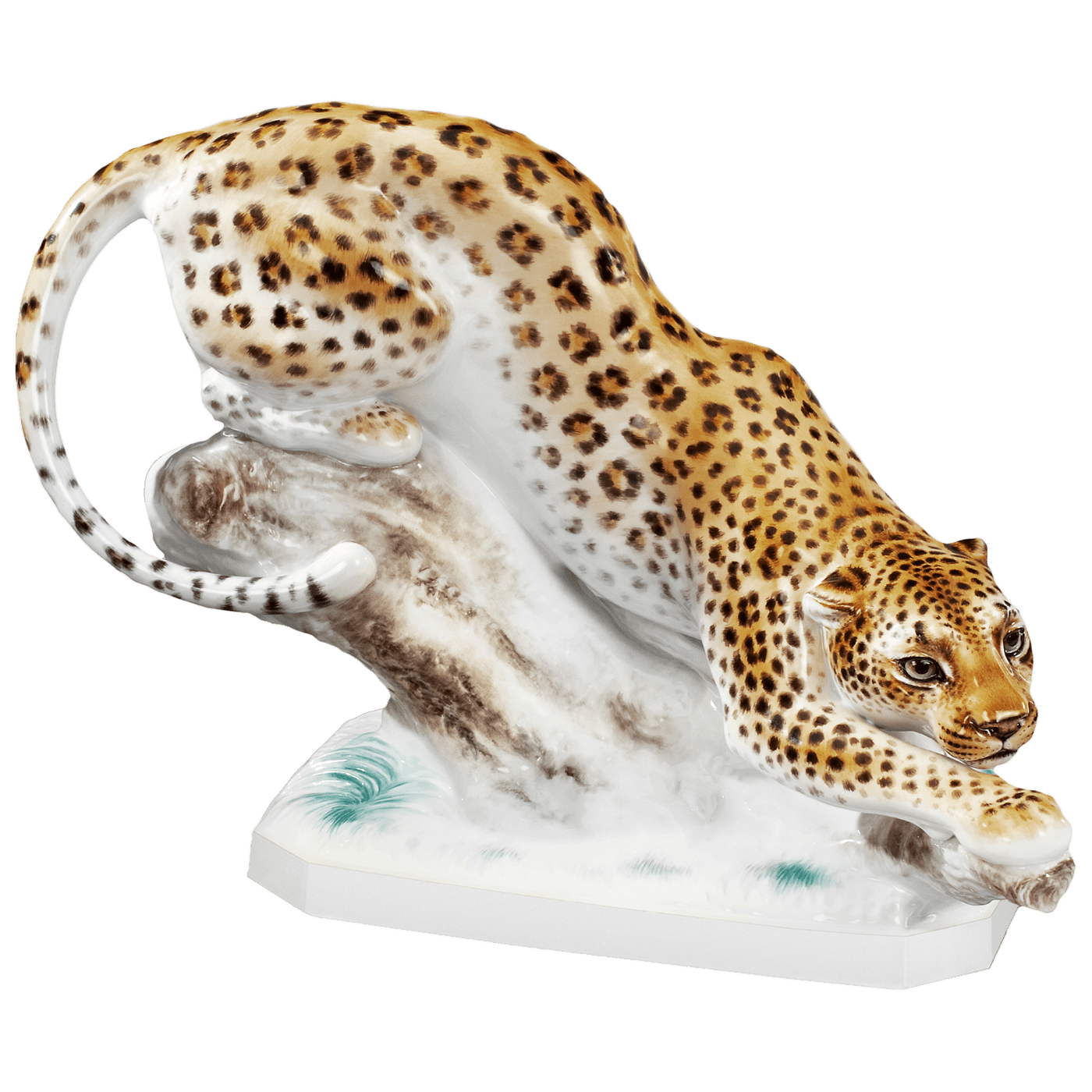Panther Figur Exklusiv 28 cm | Meissen Exklusiv - Kollektion 900180 - 78934 - Meissen Weimar