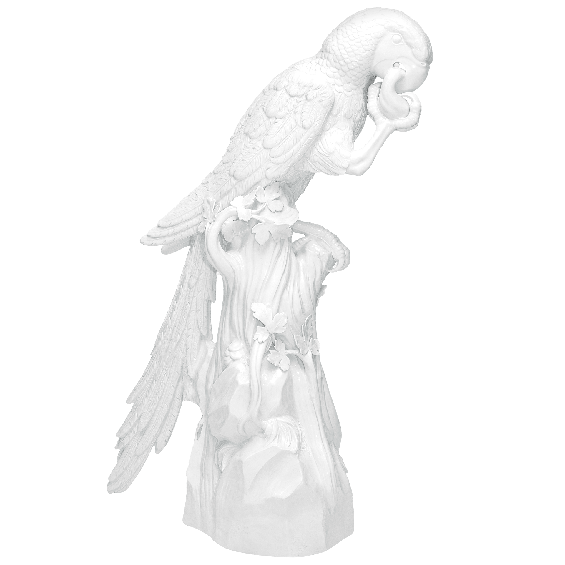 Papagei mit Frucht, Lim., H 96 cm | Meissen Exklusiv - Kollektion 000080-76M26 - Meissen Weimar