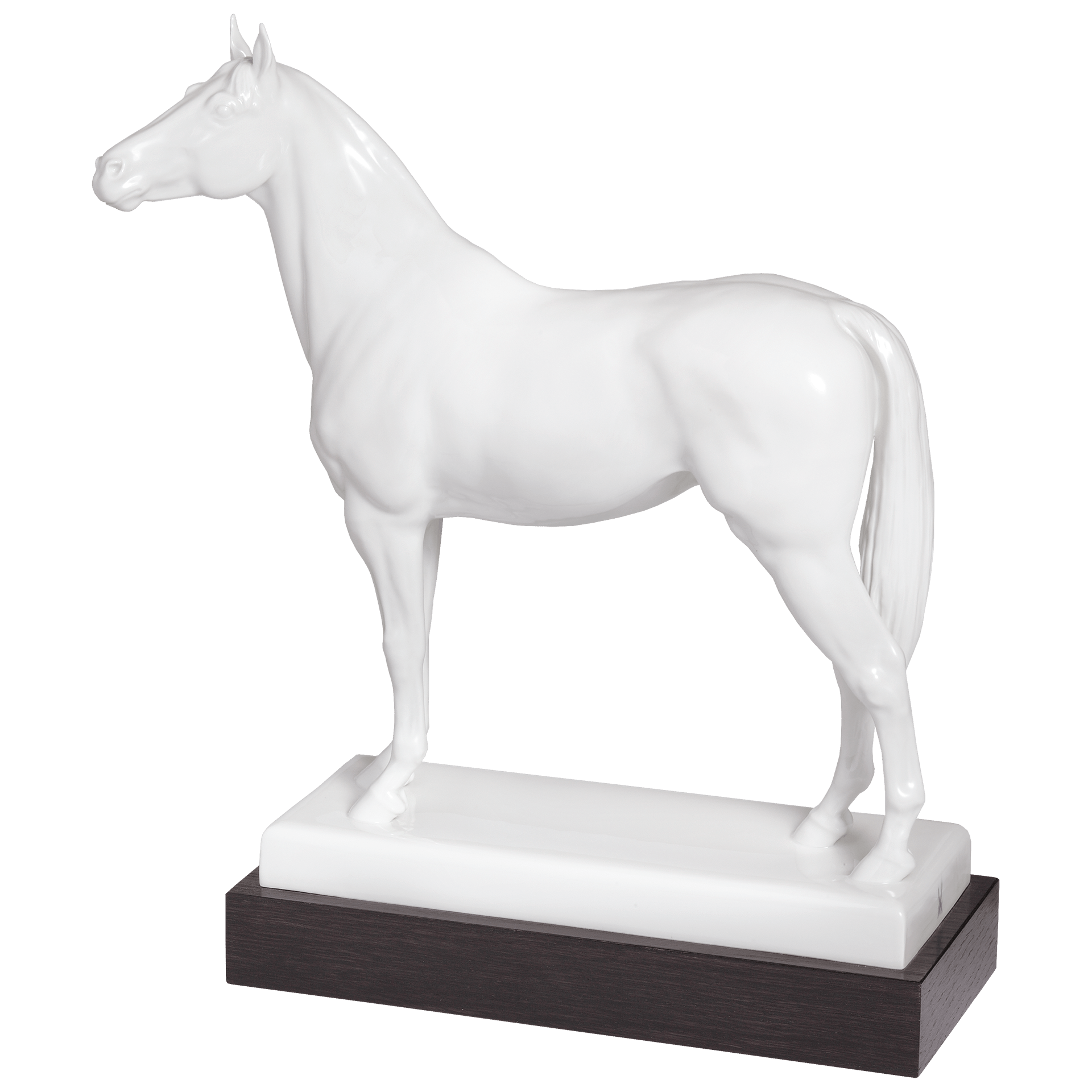 Pferd Grande, Weiß, H 28 cm | Meissen Skulptur 000001 - 78M05 - Meissen Weimar