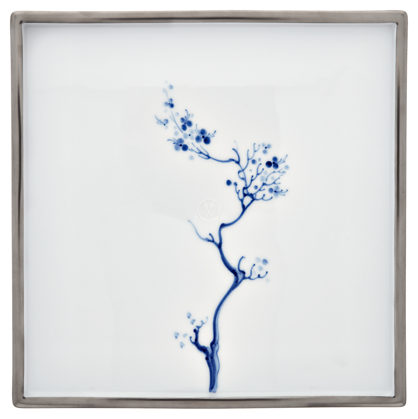 Platte Blue Orchid Platin Ø 25 cm | Meissen Cosmopolitan 99a230 - 37277 - Meissen Weimar