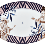 Platte Noble Chinese L 30 cm oval | Meissen No.41 Collage