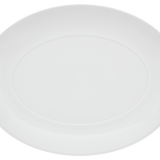 Platte, oval, Weiß, L 32 cm | Meissen Cosmopolitan