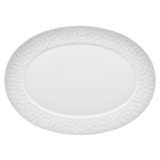 Platte, oval Weiß, L 36 cm | Meissen No.41 Royal Blossom