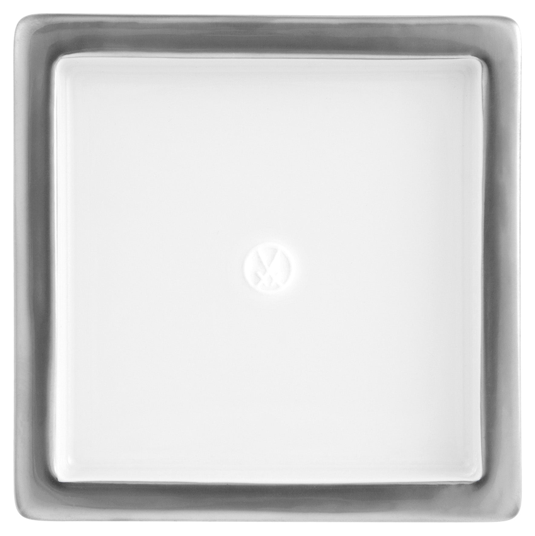 Platte, Platin, 9 x 9 cm | Meissen Cosmopolitan 99A214 - 53578 - Meissen Weimar