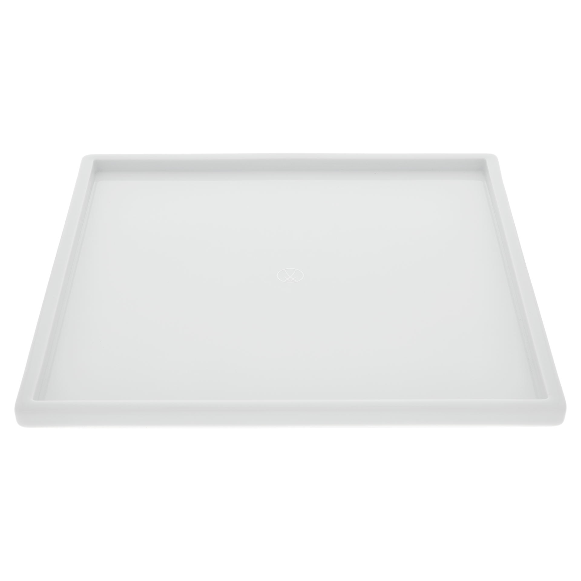 Platte, rechteckig, weiß, 25 x 25 cm | Meissen Cosmopolitan 000001 - 37277 - Meissen Weimar