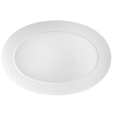 Platte Wellenspiel Relief L 30 cm | Meissen No.41 Wellenspiel Relief