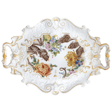 Platte Yin & Yang, Limitiert, L 56 cm | Meissen Limitierte Meisterwerke