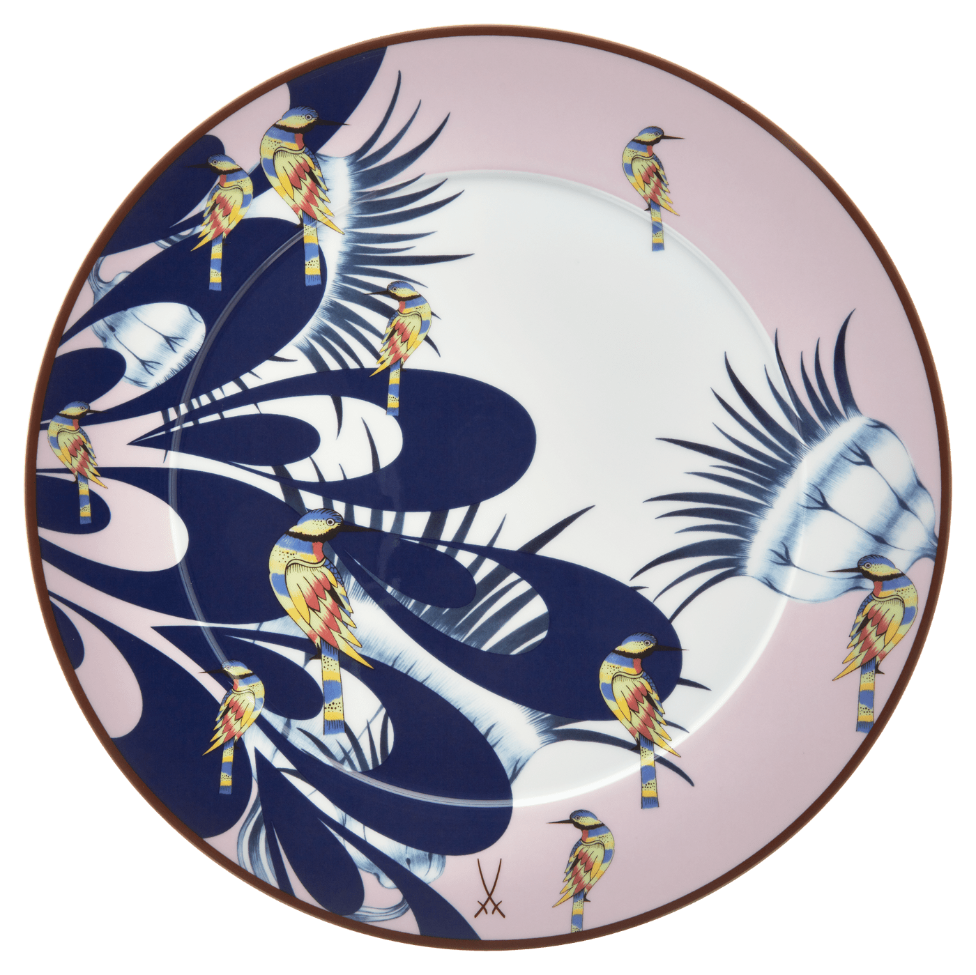 Platzteller Blue Splash Ø 33 cm | Meissen No.41 Collage 79a570 - 41478 - Meissen Weimar