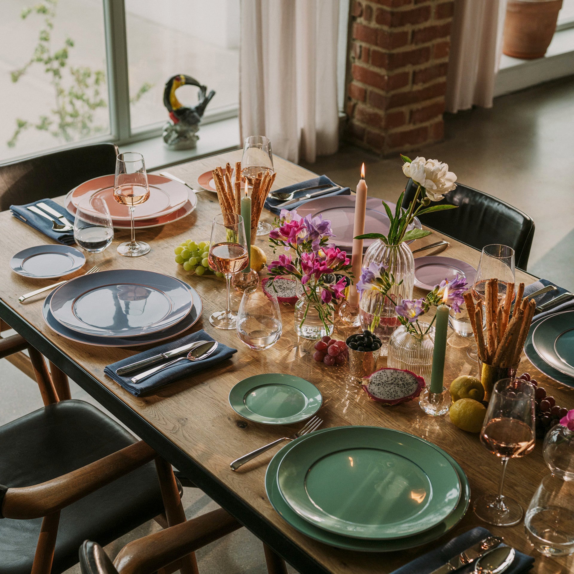 Platzteller, dunkelblau, Goldrand, Ø 33 cm | Meissen No.41 Urban Colours 79B552-41478 - Meissen Weimar