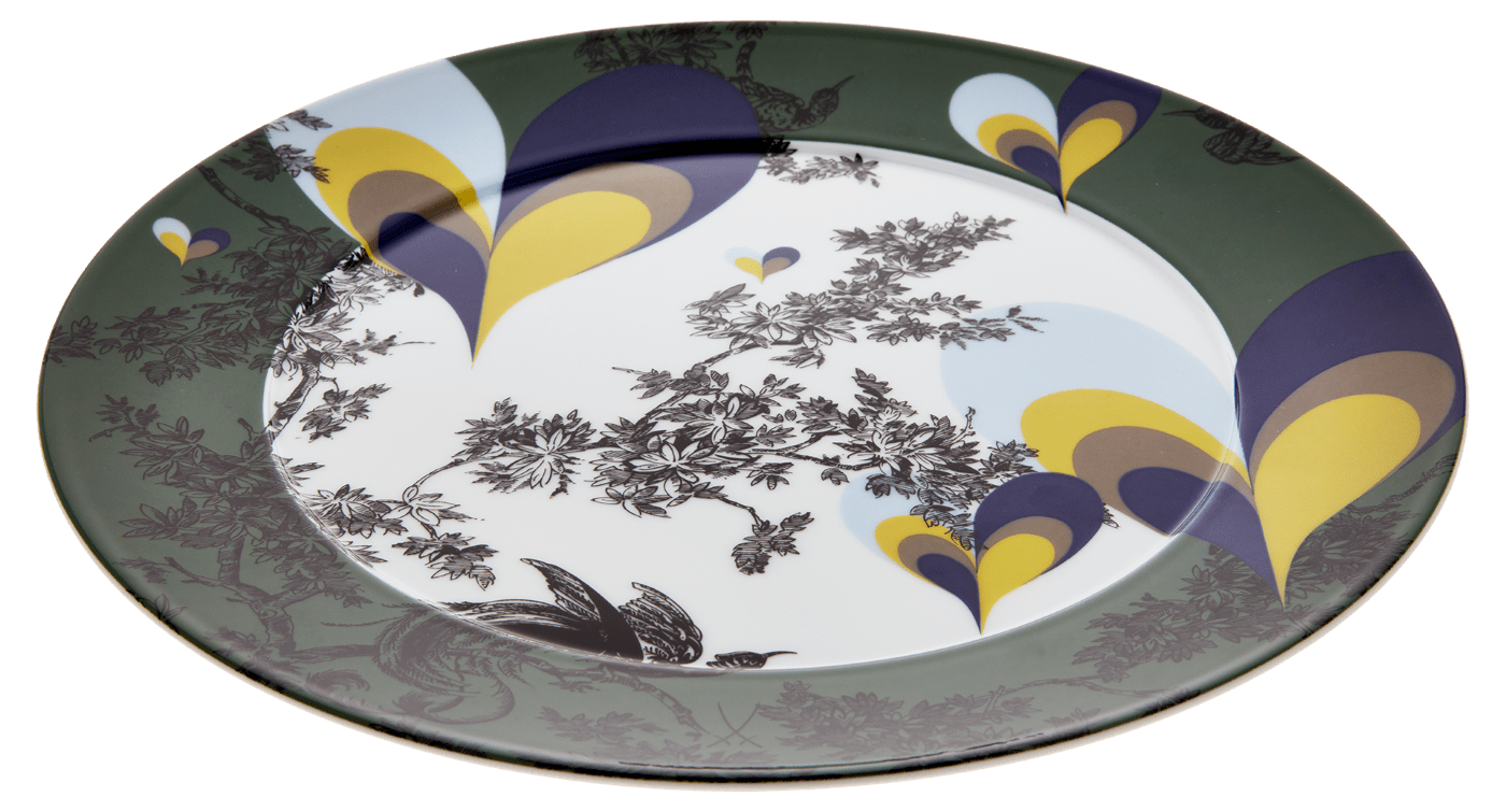 Platzteller No.41 Collage Balloon Hearts Ø 33 cm | Meissen No.41 Collage 79a590 - 41478 - Meissen Weimar