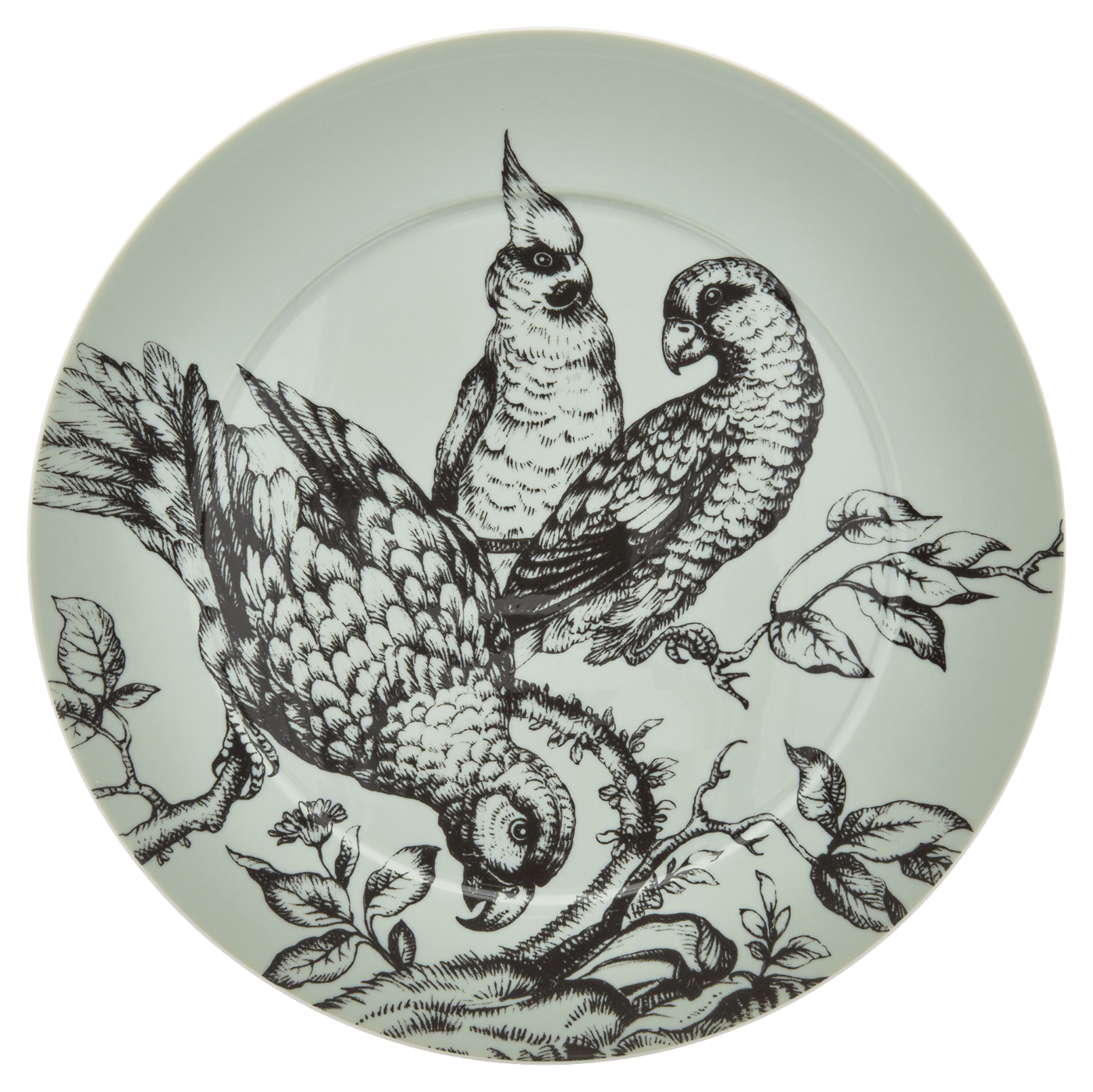 Platzteller Paradise Birds Jade Ø 33 cm | Meissen No.41 Casa 79a508 - 41478 - Meissen Weimar