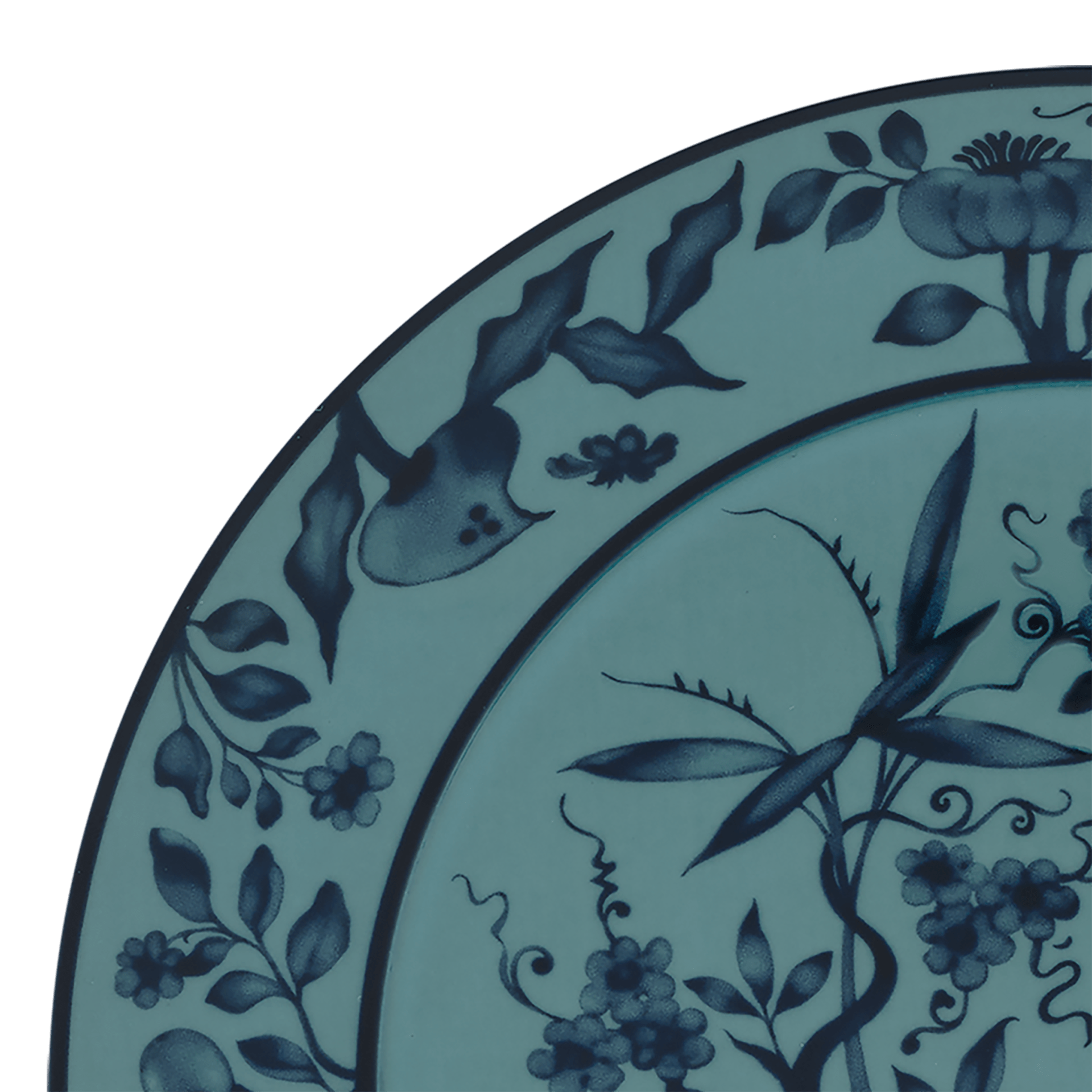 Platzteller petrol Ø 33 cm | Meissen No.41 Zwiebelmuster 79b560-41478 - Meissen Weimar