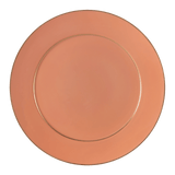 Platzteller, rot, gold, Ø 33 cm | Meissen No.41 Urban Colours