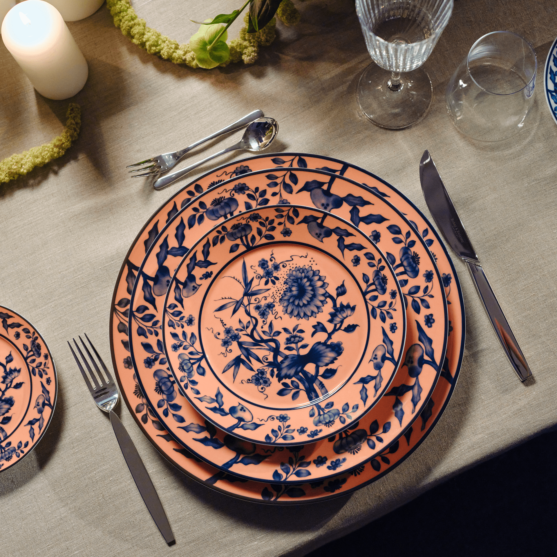 Platzteller, rot, Ø 33 cm | Meissen No.41 The Original 79B510-41478 - Meissen Weimar