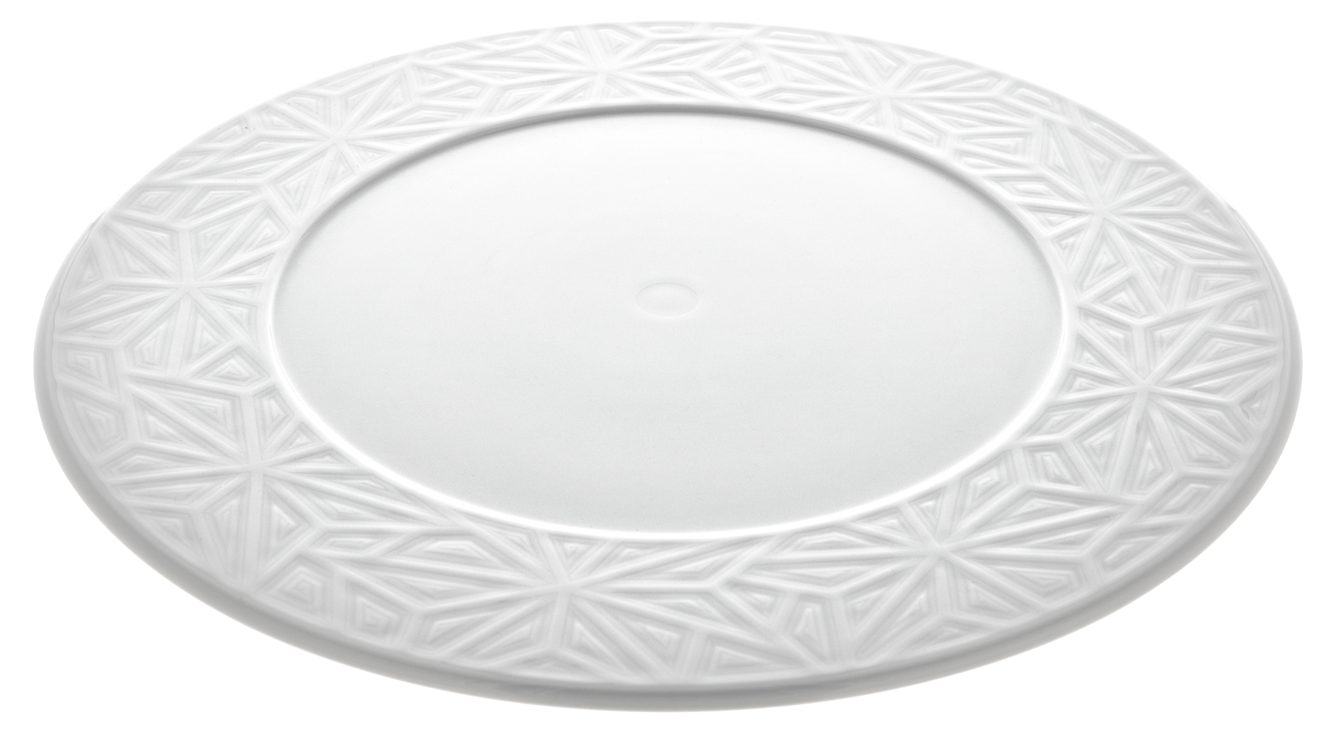 Platzteller, Weiß, Ø 33 cm | Meissen Vitruv Graphic 000001 - 45478 - Meissen Weimar