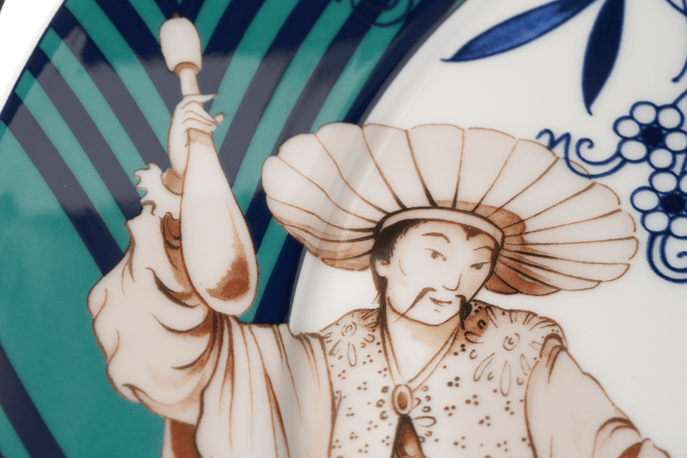 Platzteller,"Noble Chinese", Ø 33 cm | Meissen No.41 Collage 79a550 - 41478 - Meissen Weimar