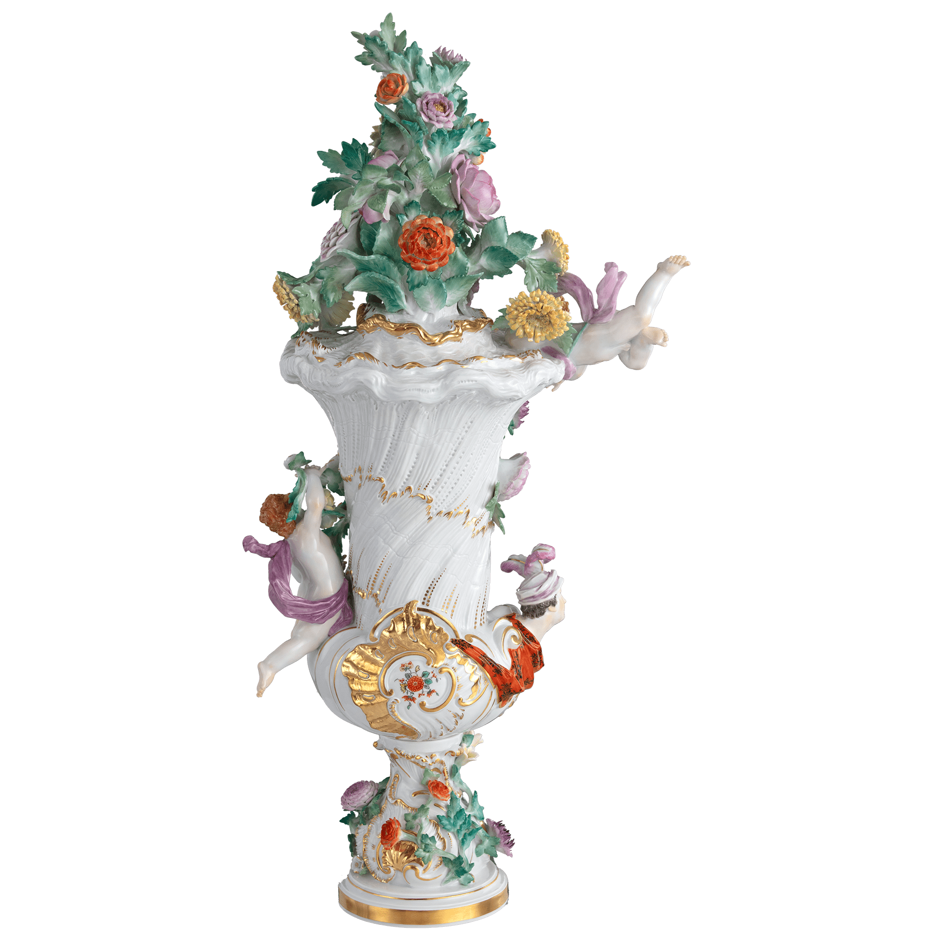 Pokal, Schwandessin Dekor, H 51 cm | Meissen Limitierte Meisterwerke 90b684 - 51144 - Meissen Weimar