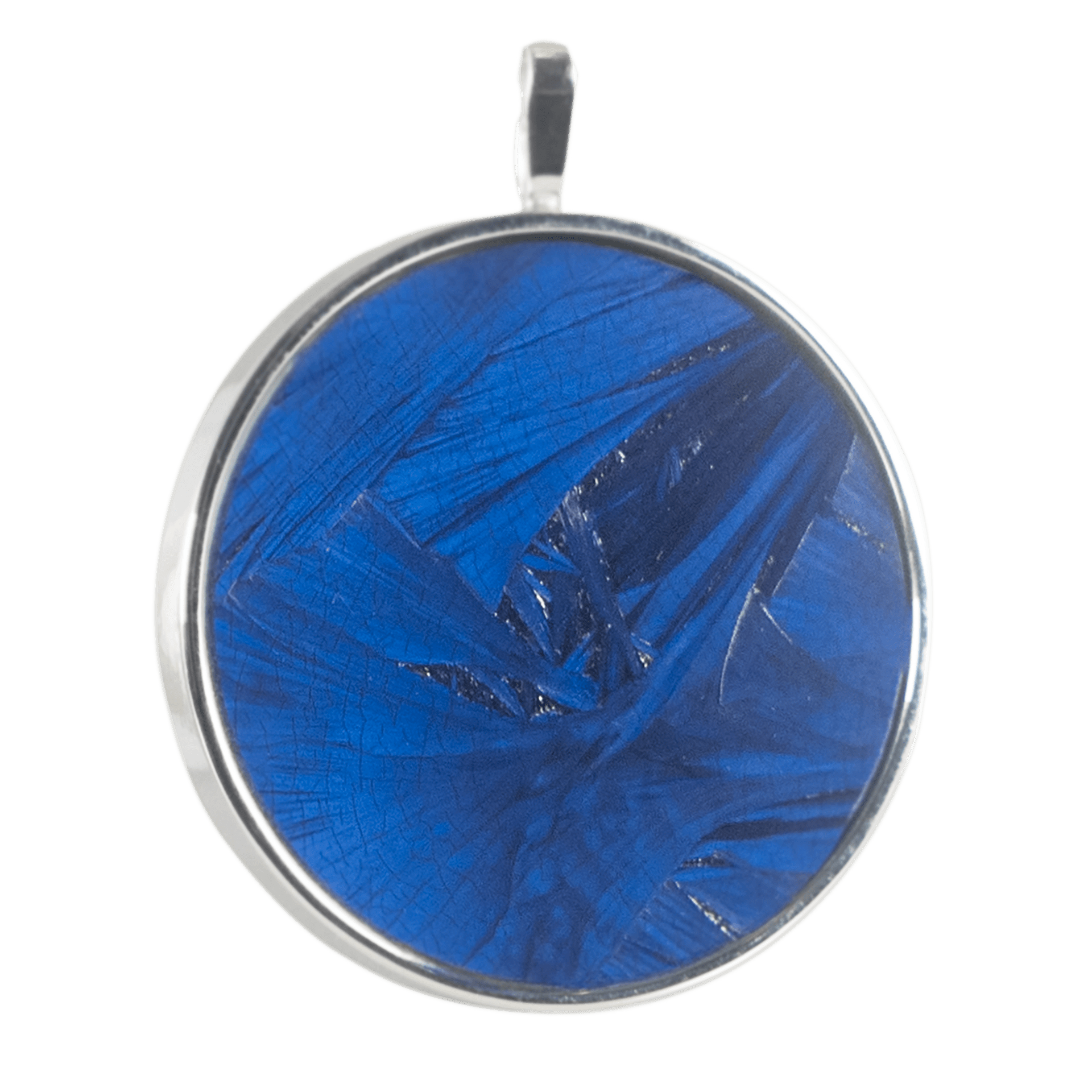 Porzellananhänger Kristallglasur Kobaltblau Ø 3 cm | Meissen Porzellananhänger 65c179-58s01 - Meissen Weimar