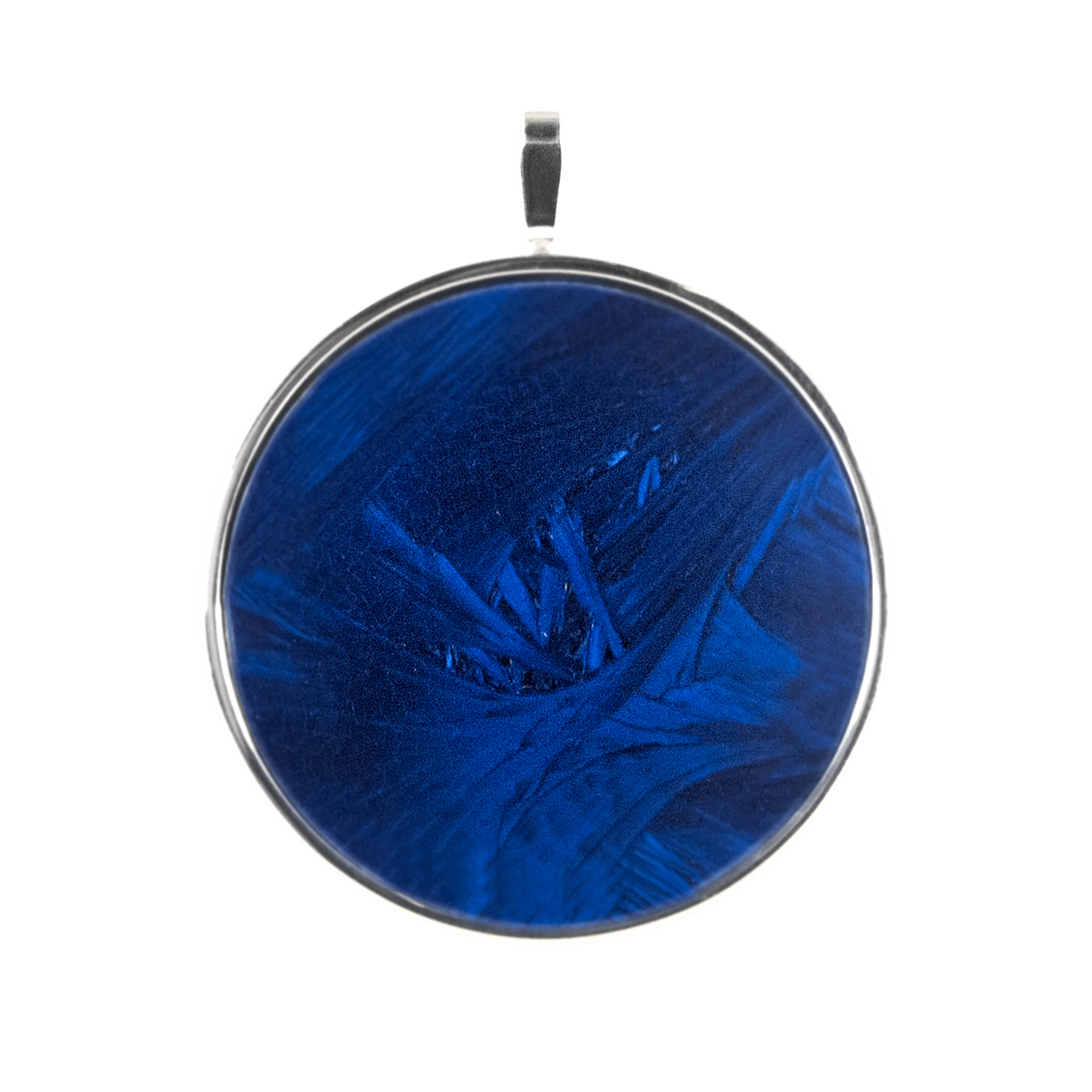 Porzellananhänger Kristallglasur Kobaltblau Ø 3 cm | Meissen Porzellananhänger 65c179-58s01 - Meissen Weimar