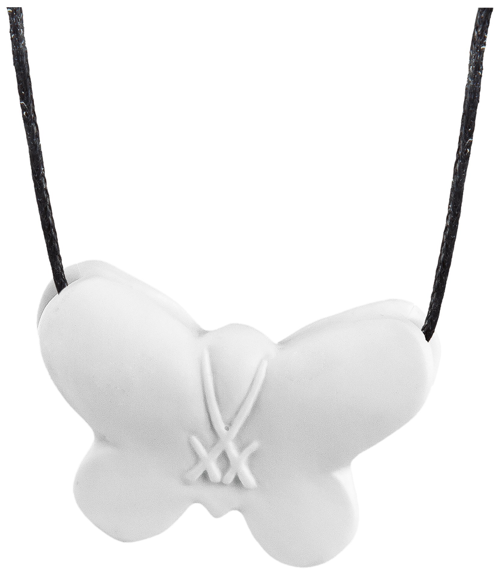 Porzellananhänger Schmetterling, Weiß, H 2,7 cm | Meissen Porzellananhänger 001001-71011 - Meissen Weimar