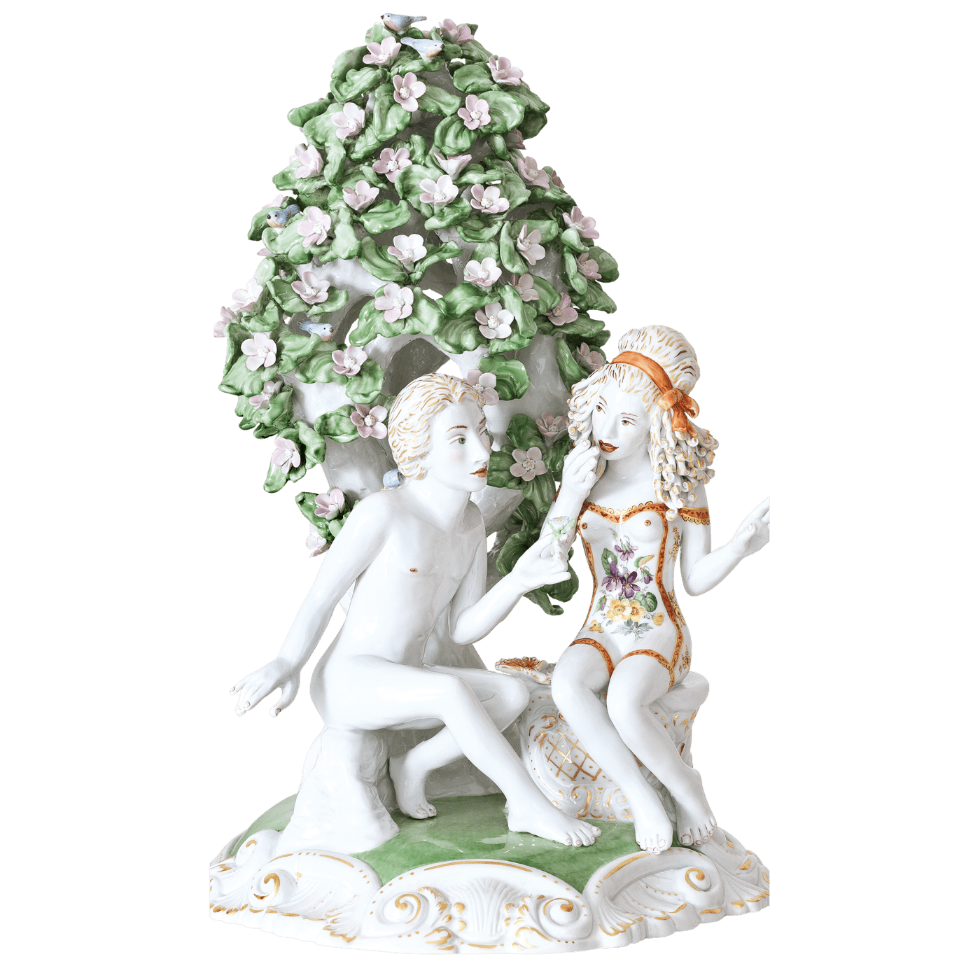 Porzellanfigur Das Streben nach Liebe H 40 cm | Meissen Figuren Individuell 65c028 - 73687 - Meissen Weimar