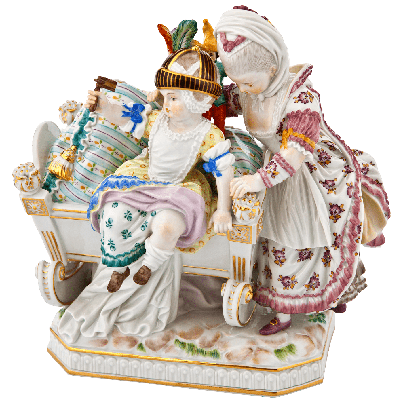 Porzellanfigur Freuden der Kindheit, Höhe 20 cm | Meissen Limitierte Meisterwerke 900384 - 73518 - Meissen Weimar