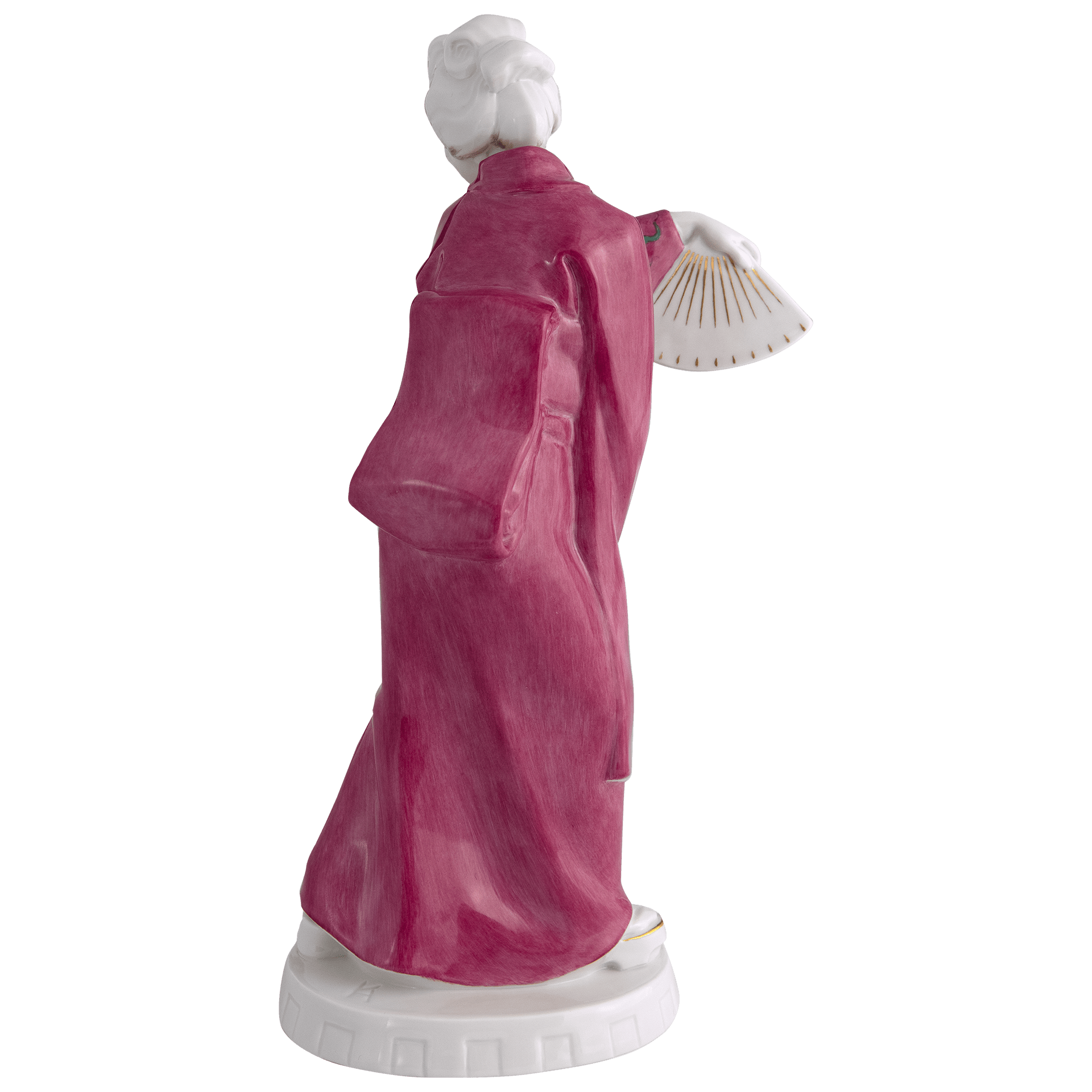 Porzellanfigur Japanerin mit Fächer, H 22 cm, limitiert 15 Stück | Meissen Limitierte Meisterwerke 900384 - 65534 - Meissen Weimar