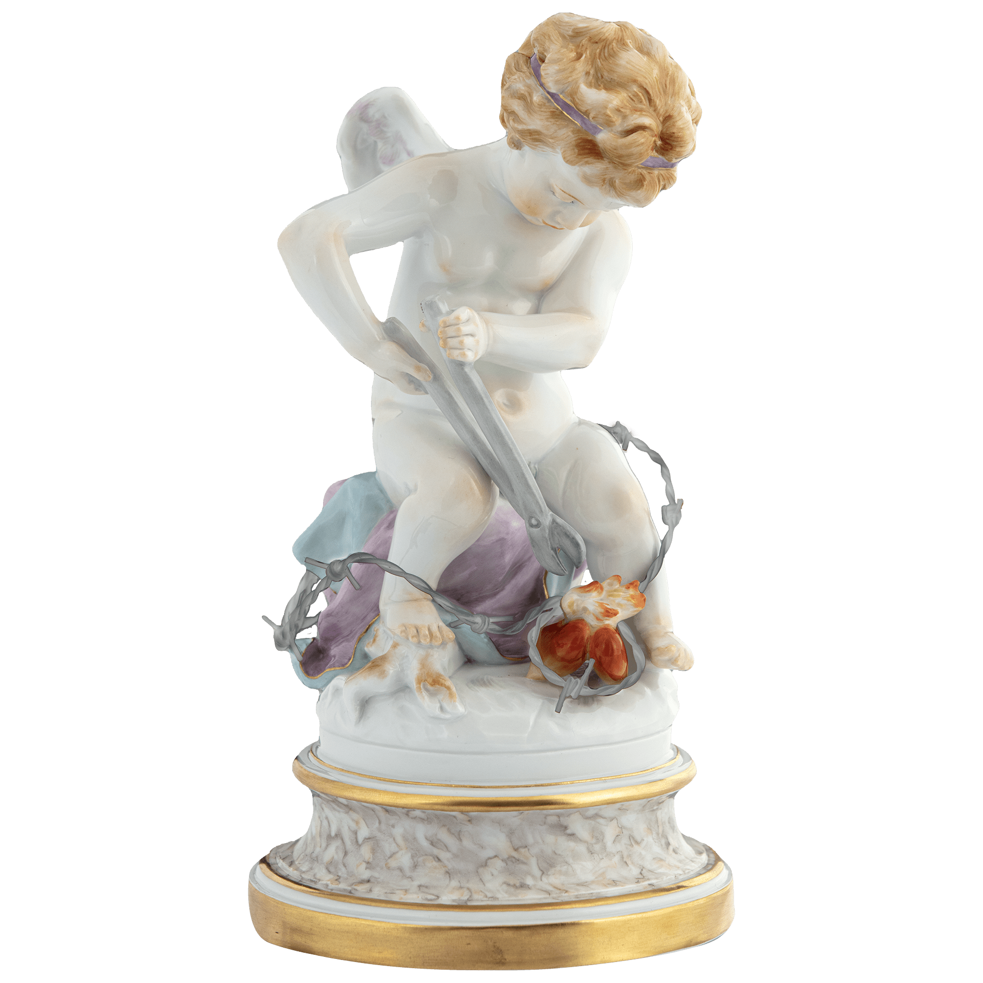 Porzellanfigur, Love over hate, H 20 cm | Meissen Geschenke 90a369 - 70m06 - Meissen Weimar