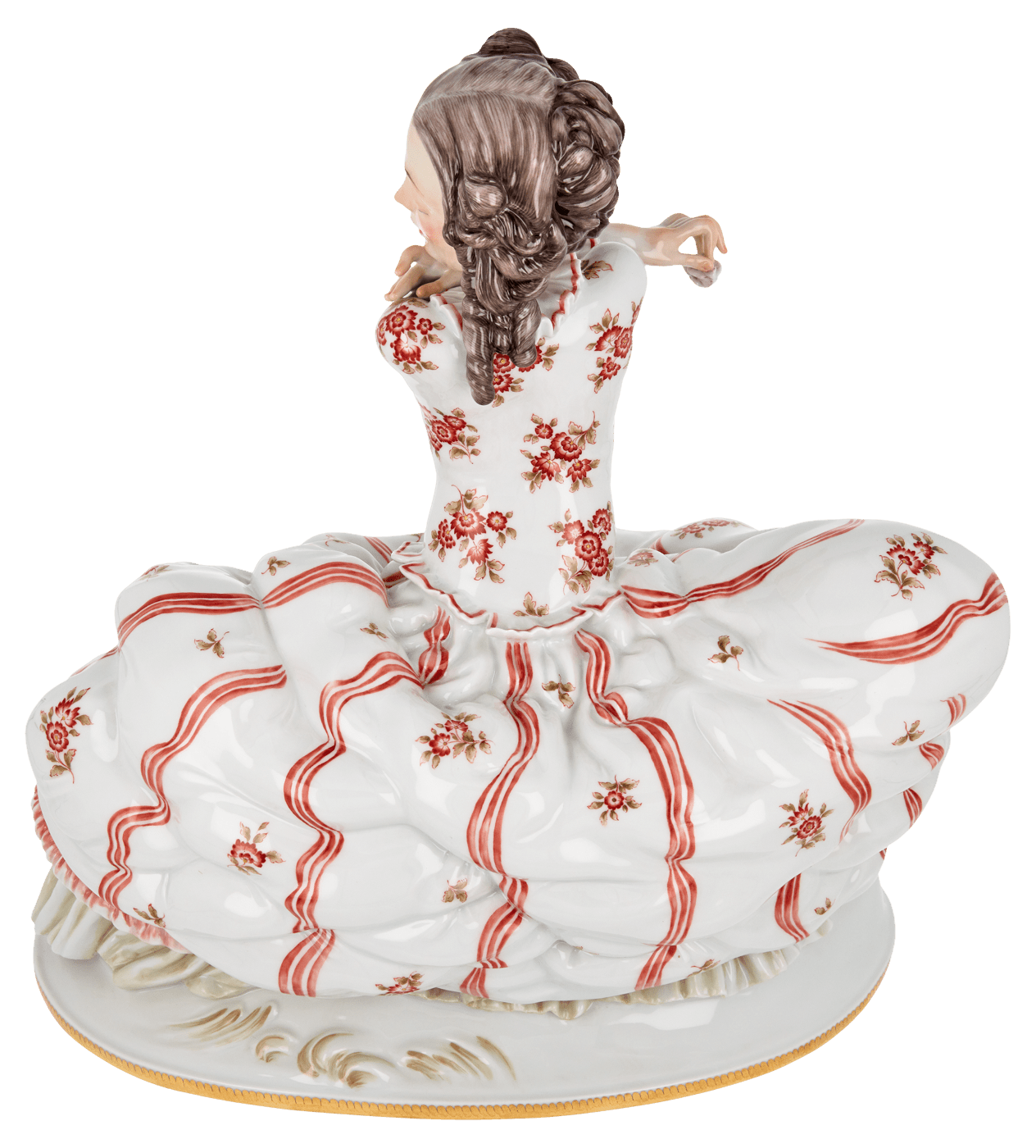 Porzellanfigur Tänzerin, handbemalt, H 29 cm | Meissen Exklusiv - Kollektion 900380 - 73581 - Meissen Weimar