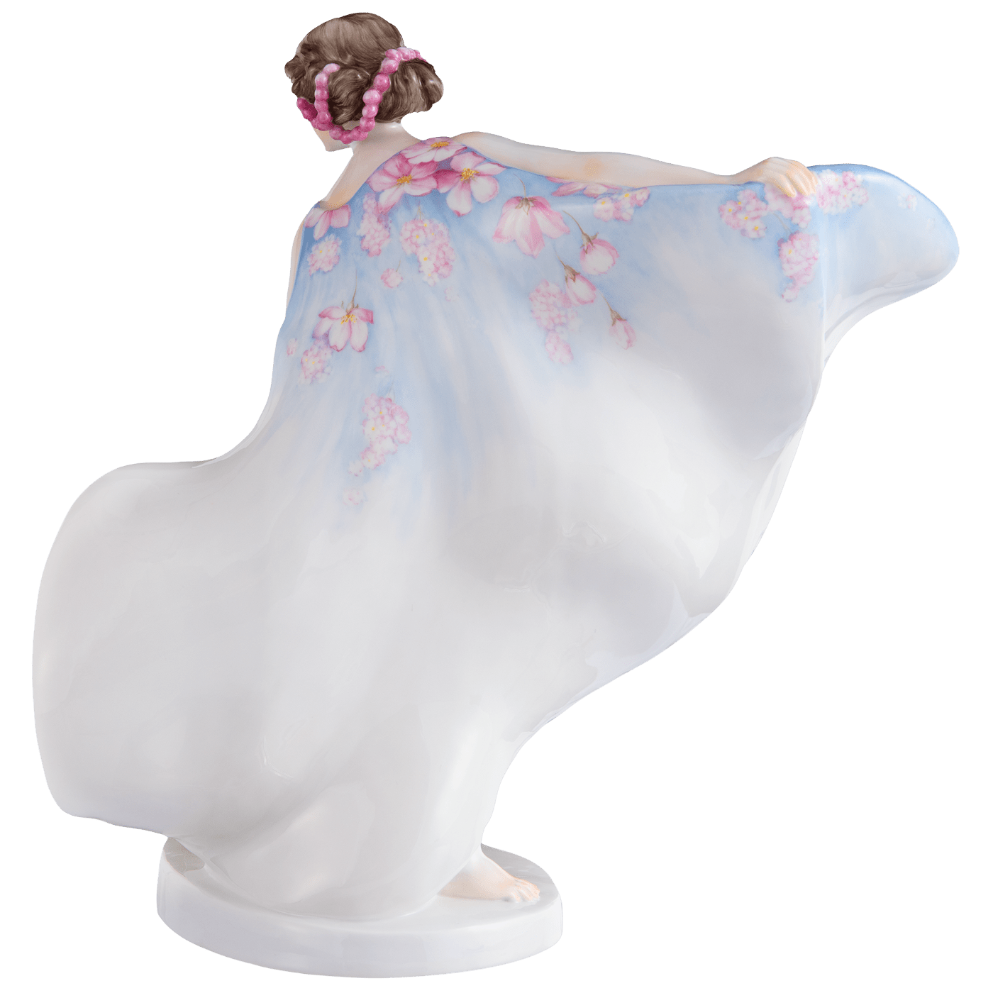 Porzellanfigur Tänzerin Loie Fuller, Limitiert, H 26 cm | Meissen Limitierte Meisterwerke 900384 - 73456 - Meissen Weimar