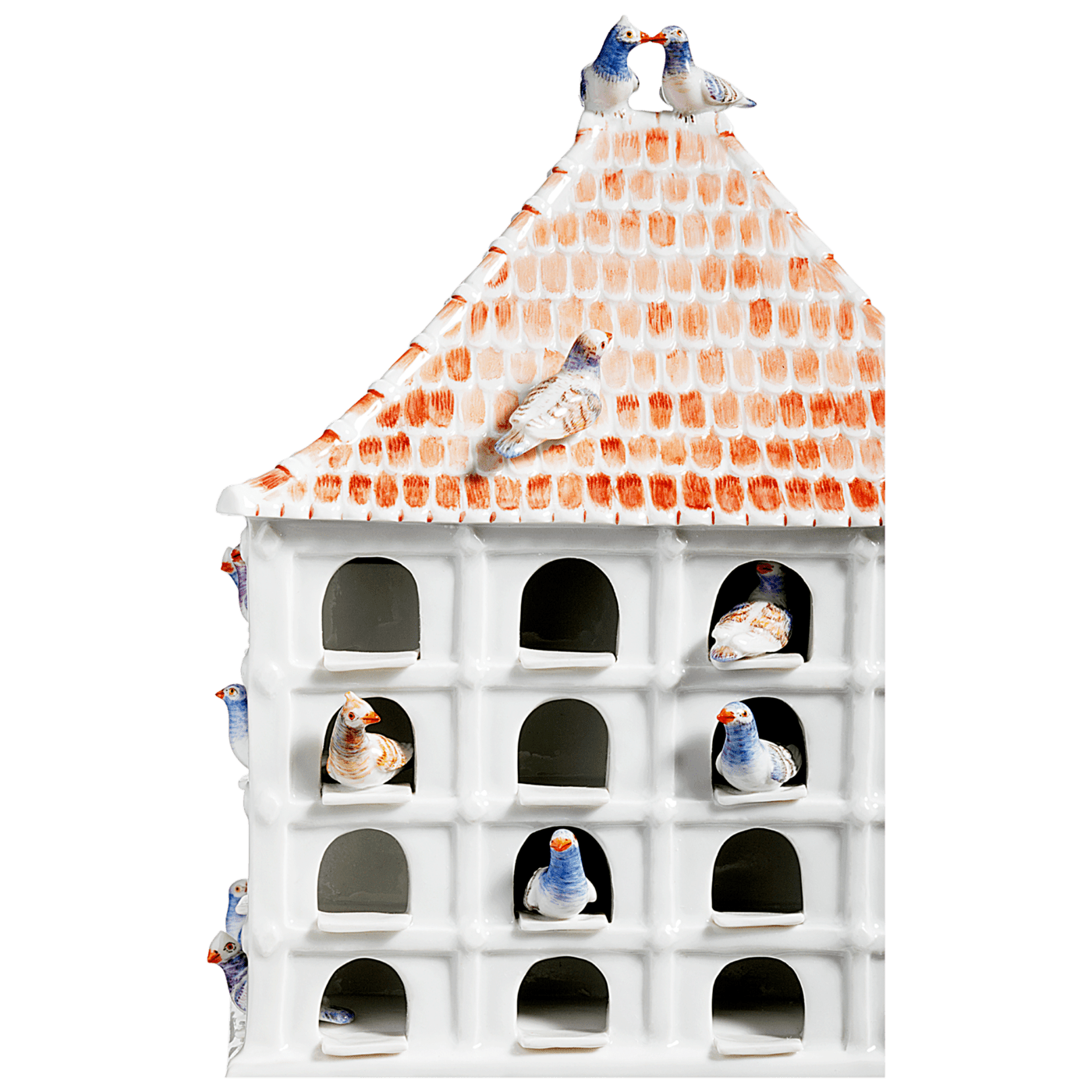 Porzellanfigur Taubenhaus, Höhe 45 cm | Meissen Exklusiv - Kollektion 900380 - 73152 - Meissen Weimar