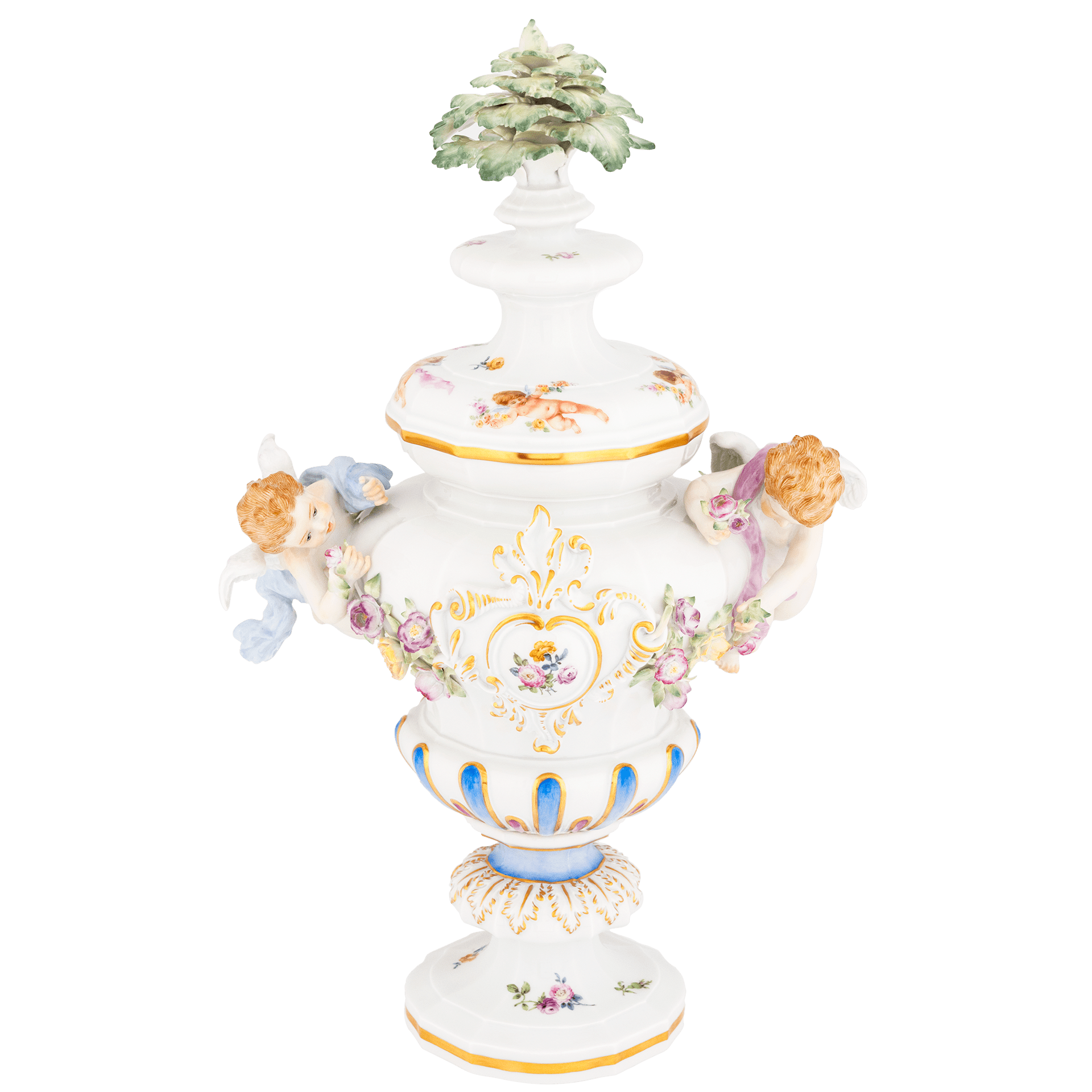 Puttenvase, Lim. 25, H 40 cm | Meissen Limitierte Meisterwerke 905384-81M21 - Meissen Weimar