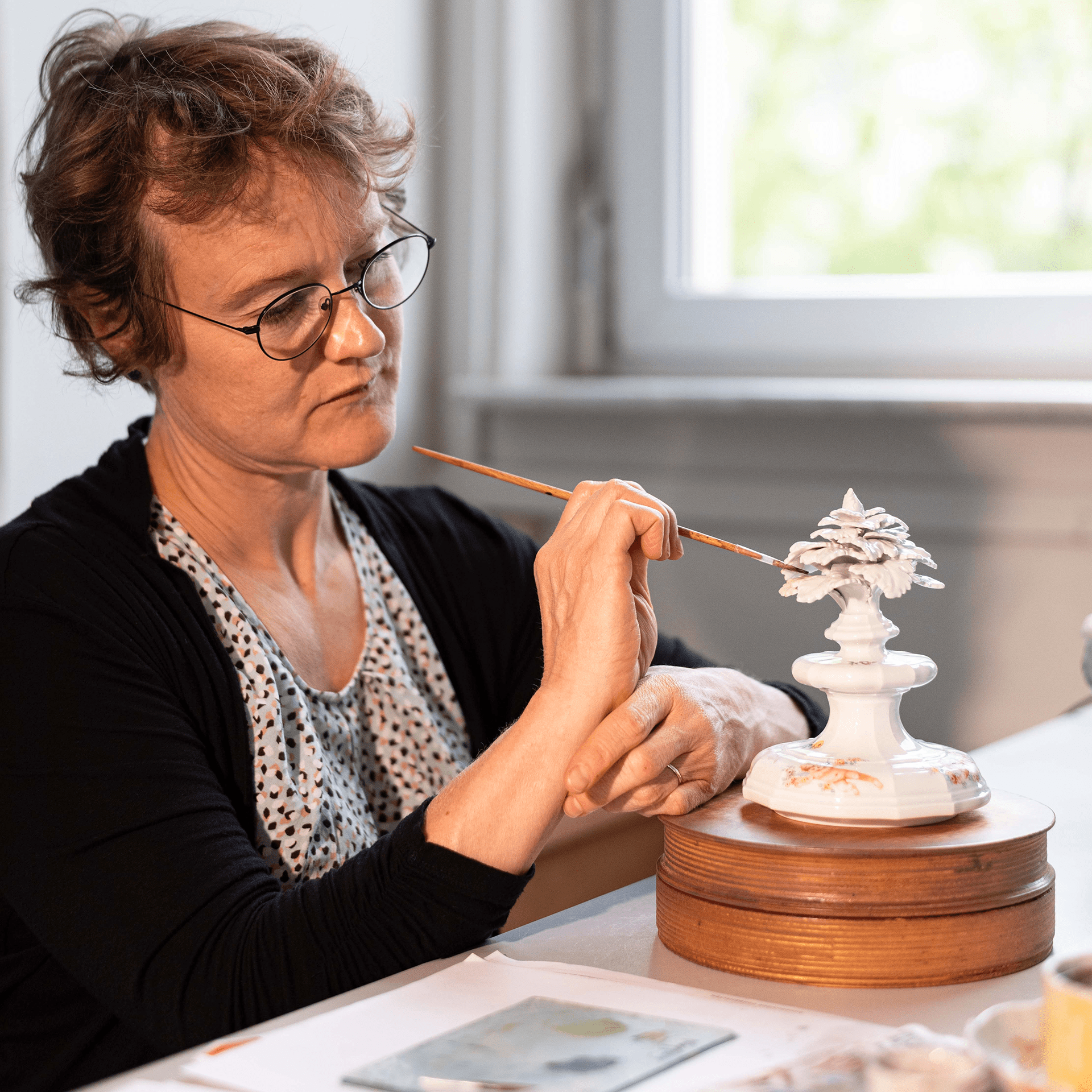 Puttenvase, Lim. 25, H 40 cm | Meissen Limitierte Meisterwerke 905384-81M21 - Meissen Weimar