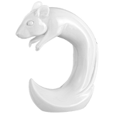 Ratte, Weiß, H 12 cm | Meissen Figuren Chinesisches Jahrestier