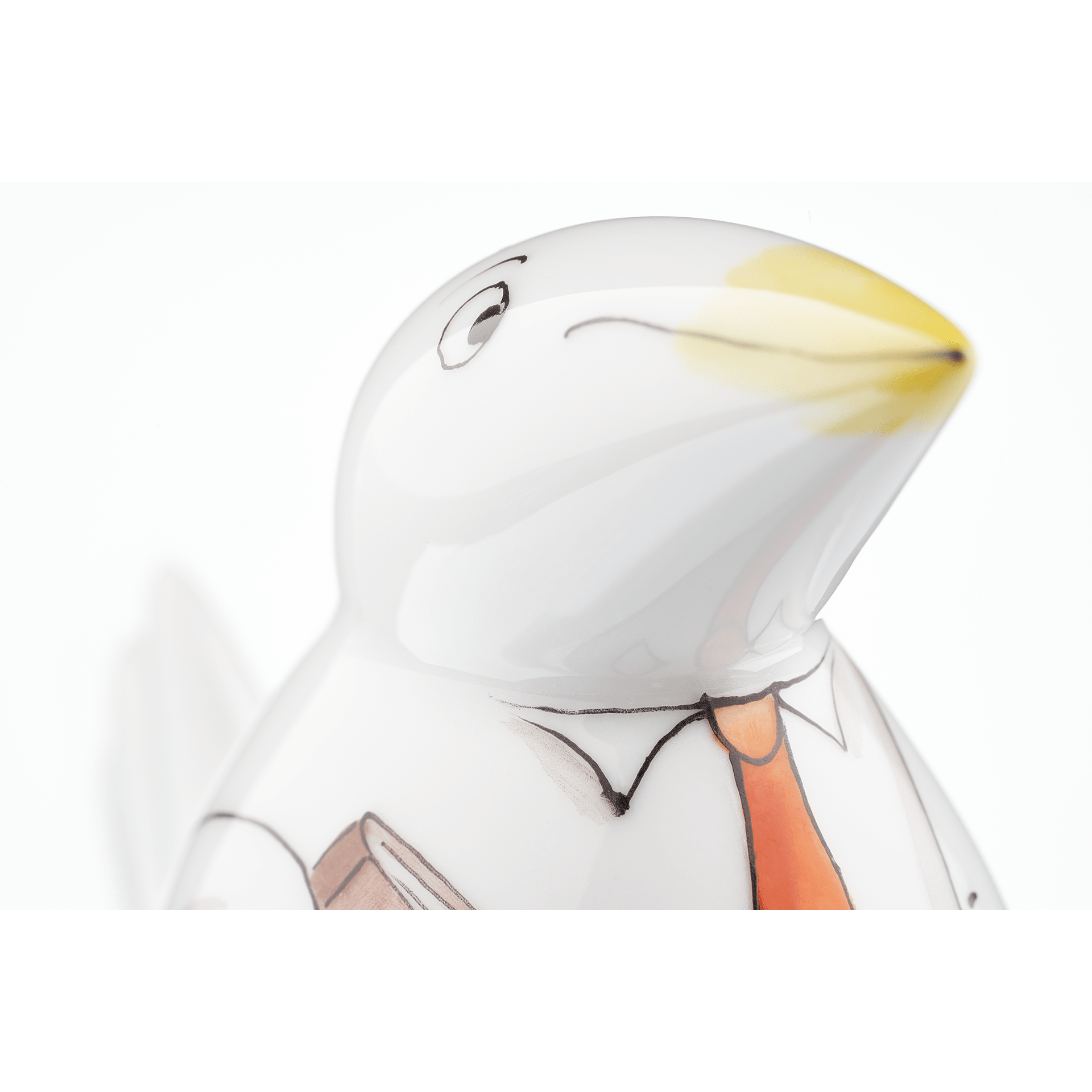 Rechtsanwalt (Jurist, Advokat), H 6 cm | Meissen Figuren - Edition Spassvogel 71A236 - 77410 - Meissen Weimar