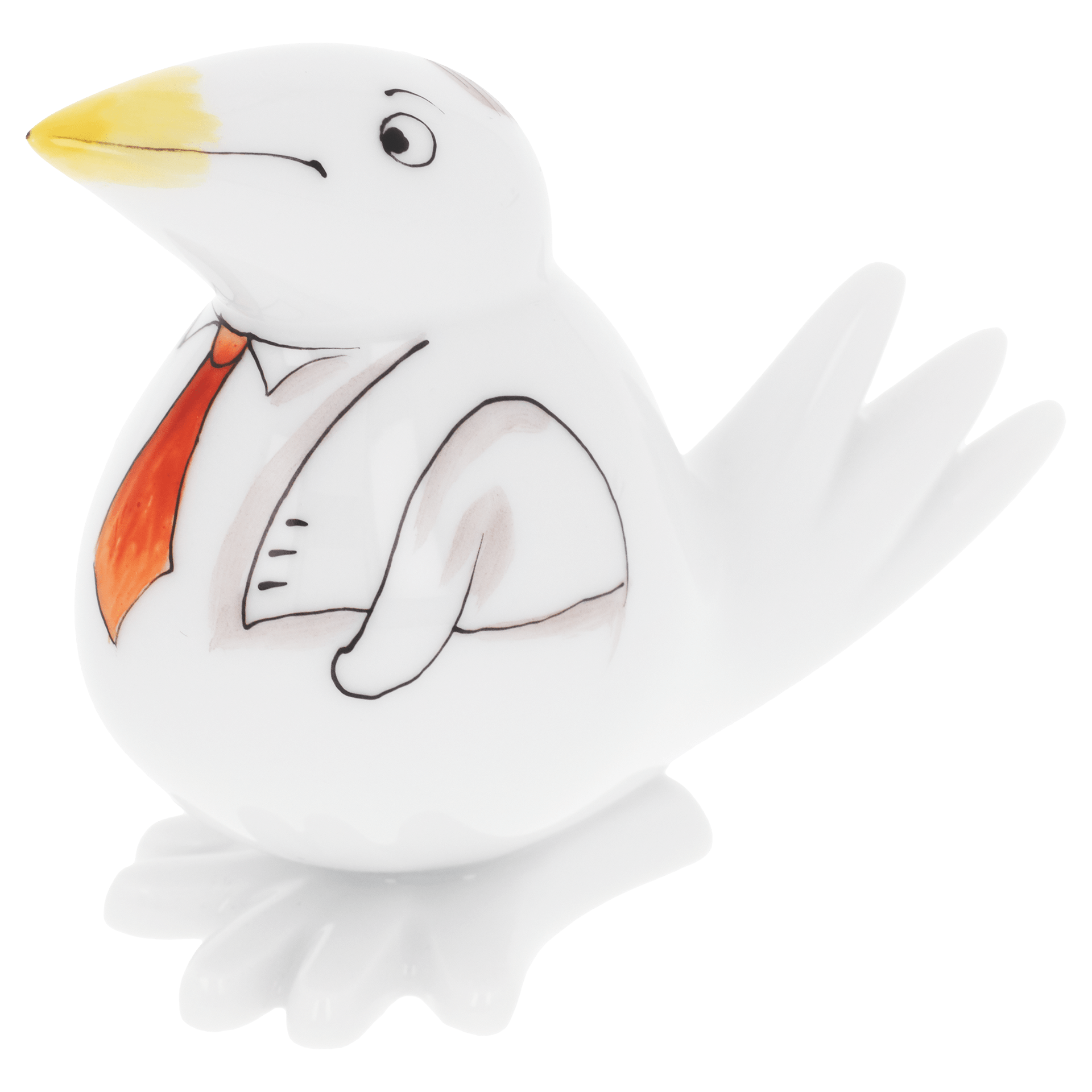 Rechtsanwalt (Jurist, Advokat), H 6 cm | Meissen Figuren - Edition Spassvogel 71A236 - 77410 - Meissen Weimar