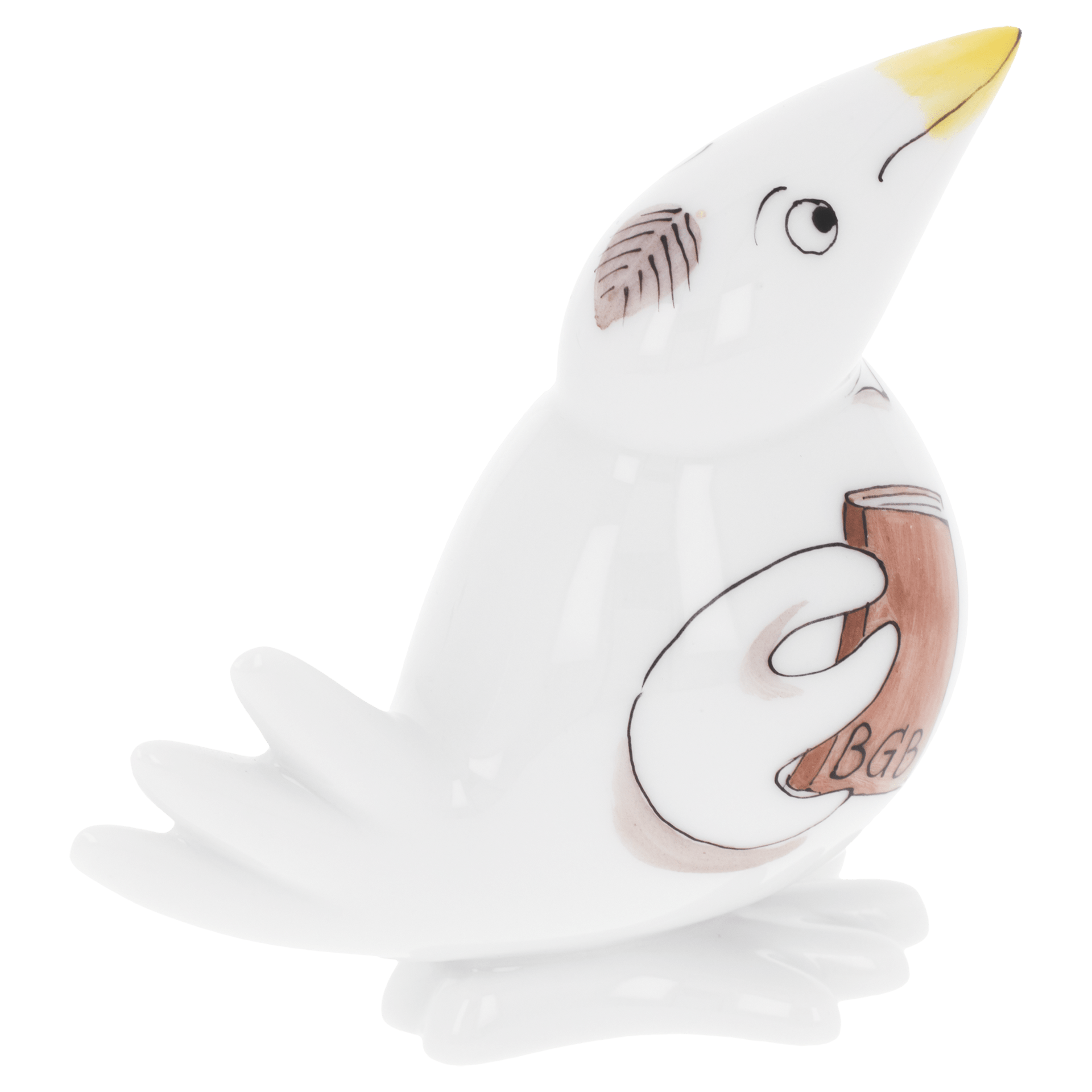 Rechtsanwalt (Jurist, Advokat), H 6 cm | Meissen Figuren - Edition Spassvogel 71A236 - 77410 - Meissen Weimar