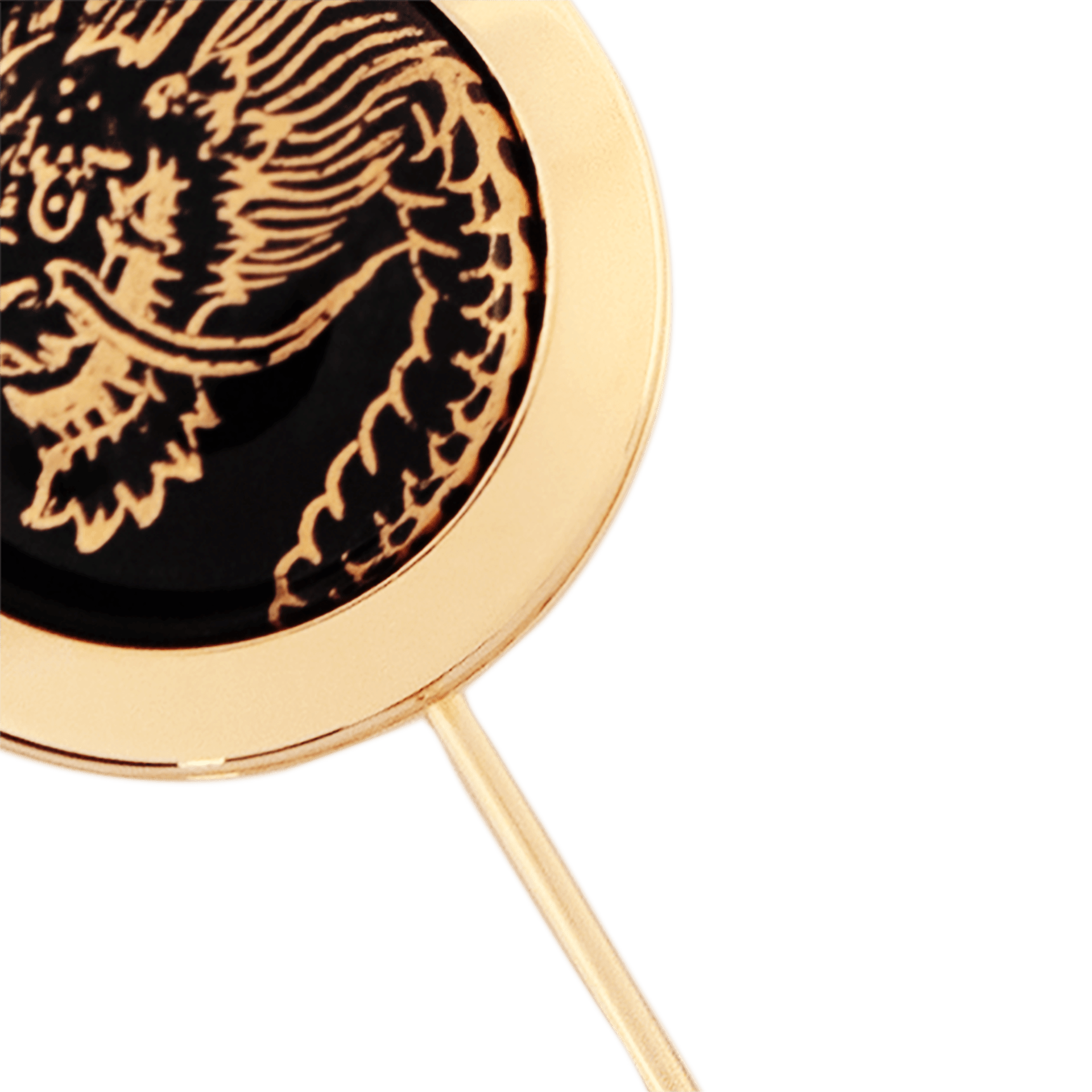 Reversnadel, Glücksdrache, 2,1 cm | Meissen Geschenke mpj60gd837c1 - Meissen Weimar