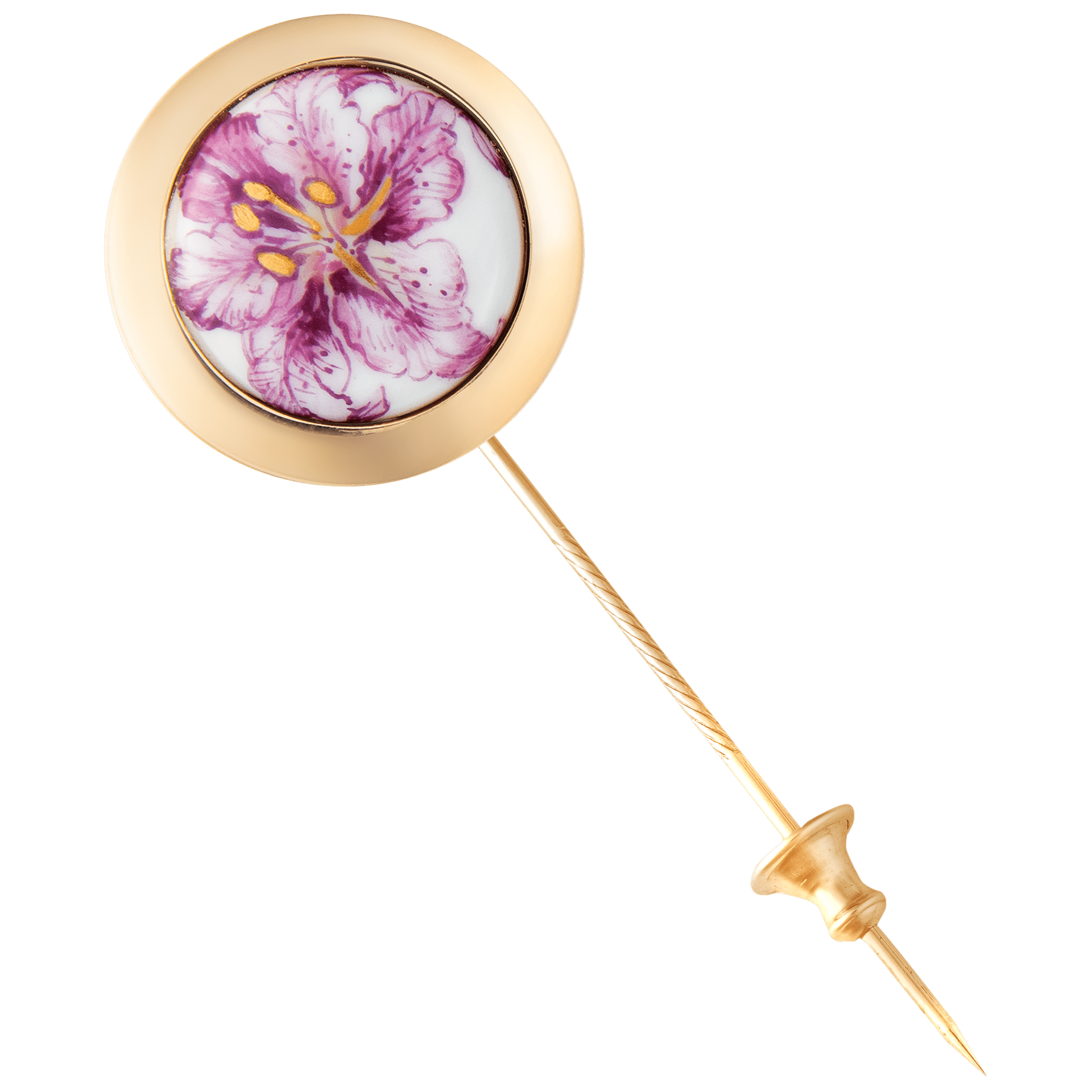 Reversnadel Rosévergoldet Ø 2,2 cm | Meissen Schmuck Individuell mpj60li830c - Meissen Weimar