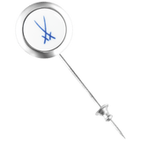 Reversnadel Schwerter Kobaltblau Ø 1,8 cm | Meissen Kollektion Markenzeichen
