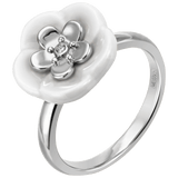 Ring 1739 Royal Blossom Bouquet Weißgold 750, 4 g | Meissen Royal Blossom Collection