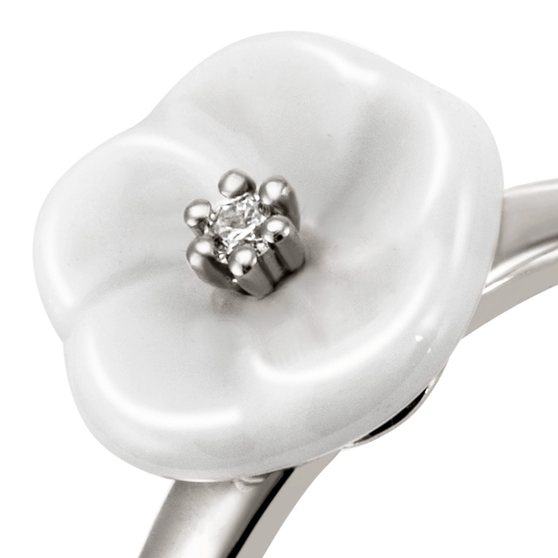 Ring 1739 Royal Blossom, Weißgold 750, Gewicht 3 g | Meissen Royal Blossom Collection mpj10bl21600 - Meissen Weimar