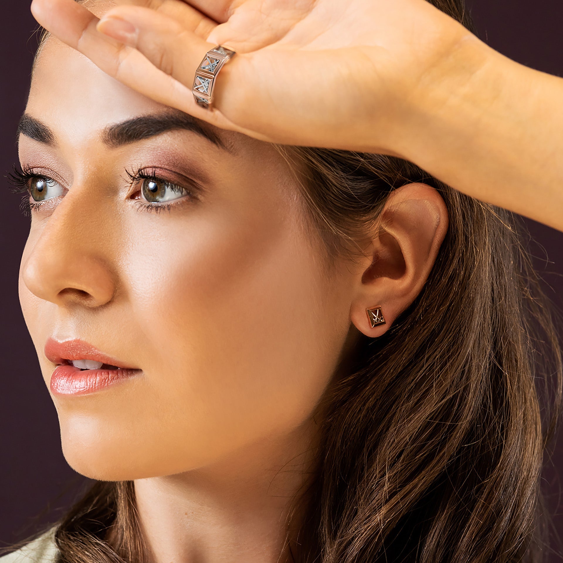 Ring, 750 Roségold, Gewicht 11 g | Meissen Swords Collection mpj10swi01100 - Meissen Weimar