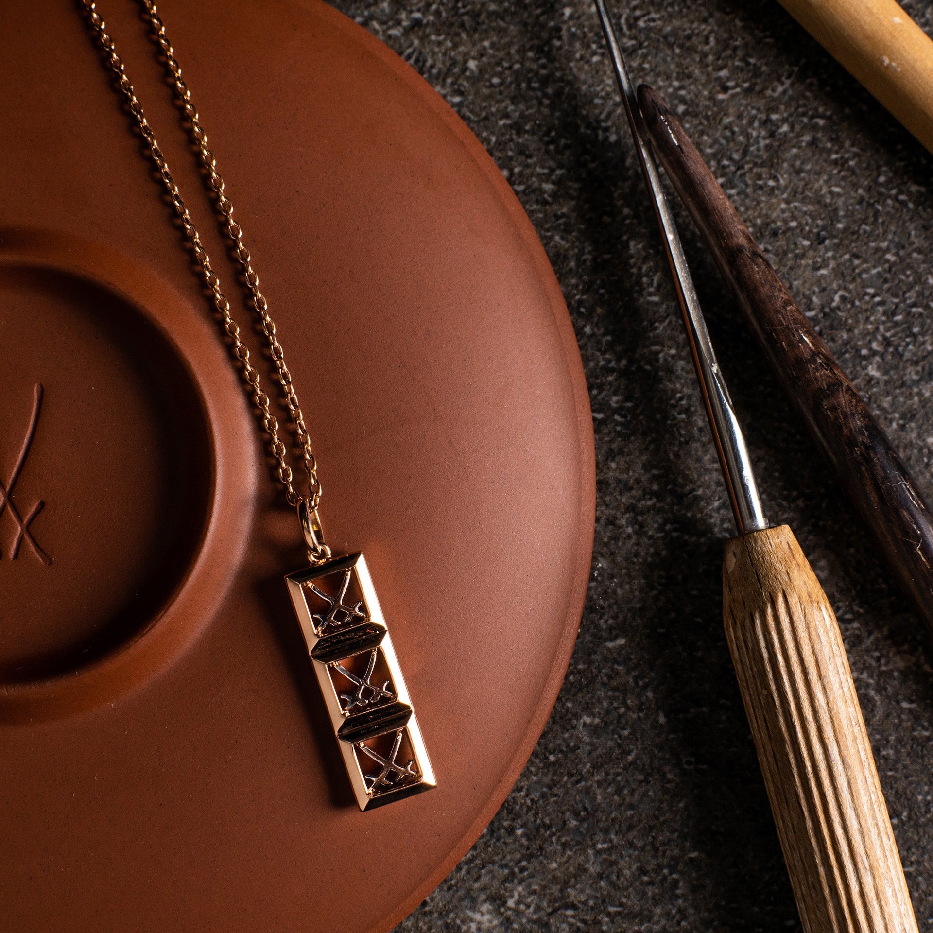 Ring, 750 Roségold, Gewicht 11 g | Meissen Swords Collection mpj10swi01100 - Meissen Weimar