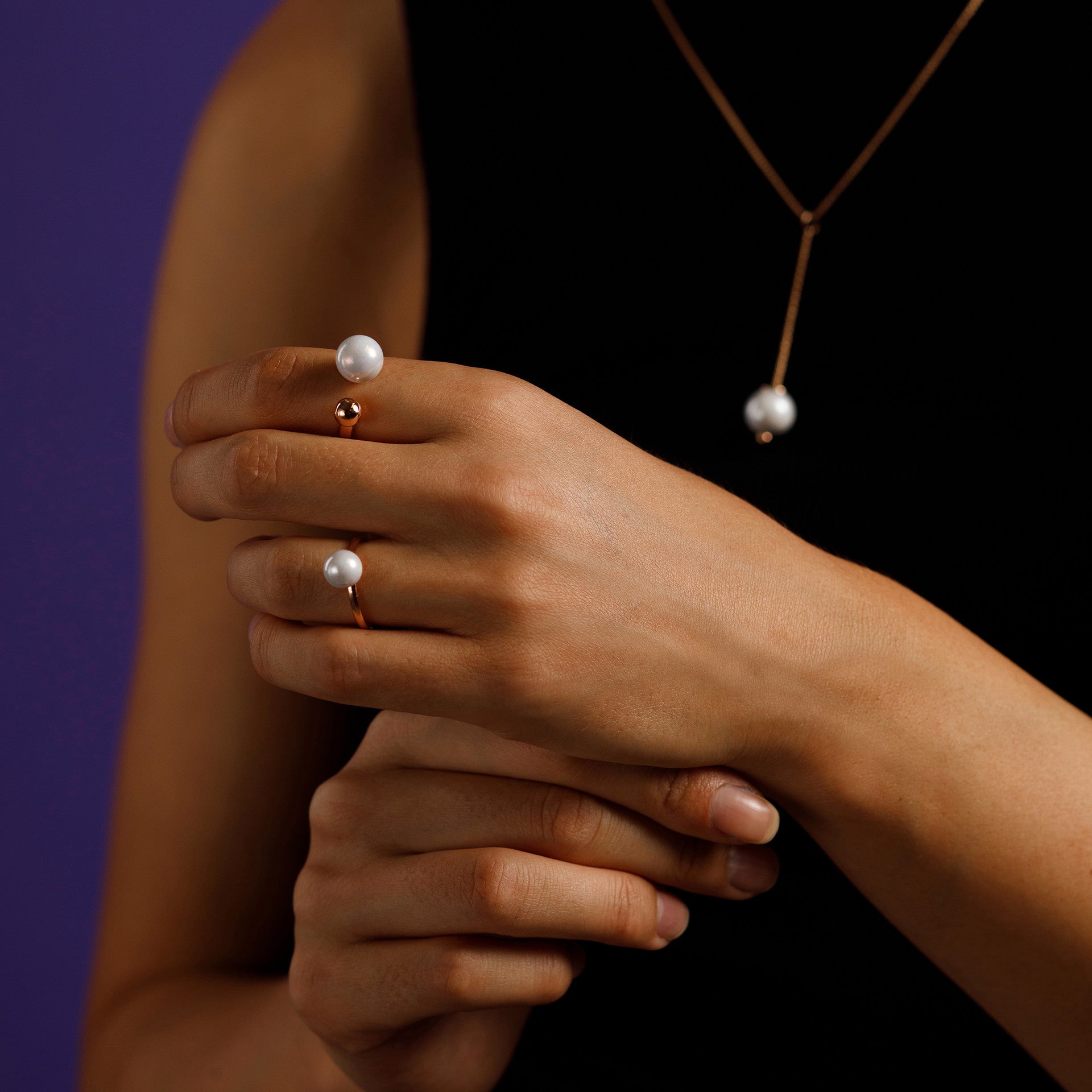 Ring Circle, Weiß, Ø 1 cm | Meissen Pearl Collection mpj10pcw1200 - Meissen Weimar