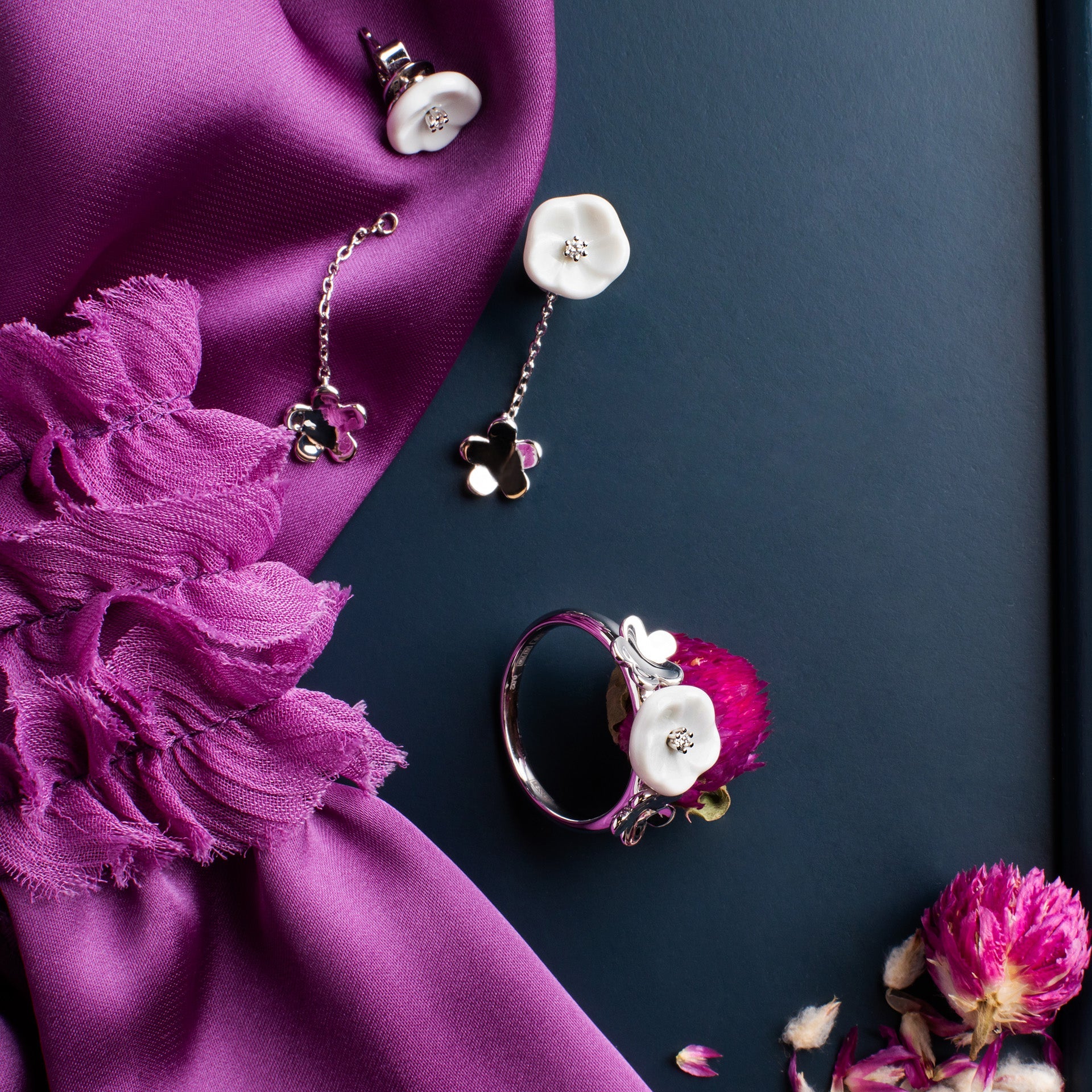 Ring, Royal Blossom Bouquet, 50 mm | Meissen Royal Blossom Collection mpj10bl28600 - Meissen Weimar